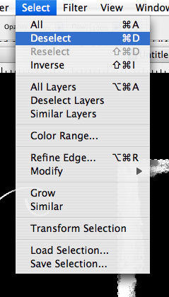 Deselect